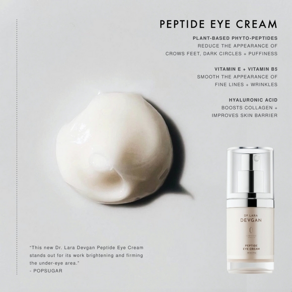 🔴 DR. LARA DEVGAN Peptide Eye Cream - Picture 3 of 3